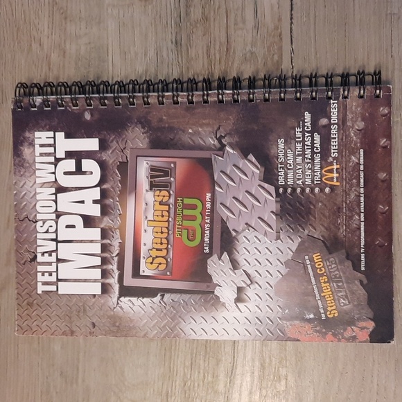 Secret Journal "2009 Pittsburgh Steelers Media Guide" 📚 Handmade Journal - Picture 6 of 7